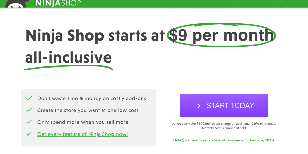 Ninja Shop WordPress Plugin